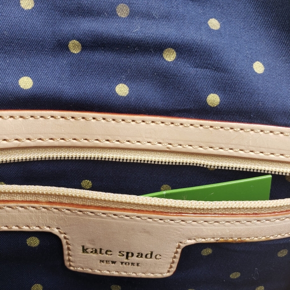 Kate Spade Raffia and Leather Clutch - Picture 8 of 9